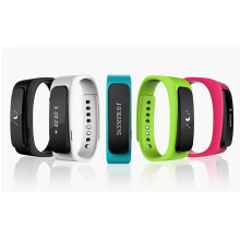 Sports Wireless Bluetooth Headset Pedometer Wristband smartband manufacturer